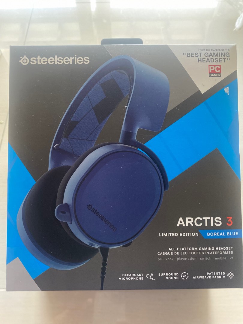 Steelseries arctis 3 boreal blue 2025