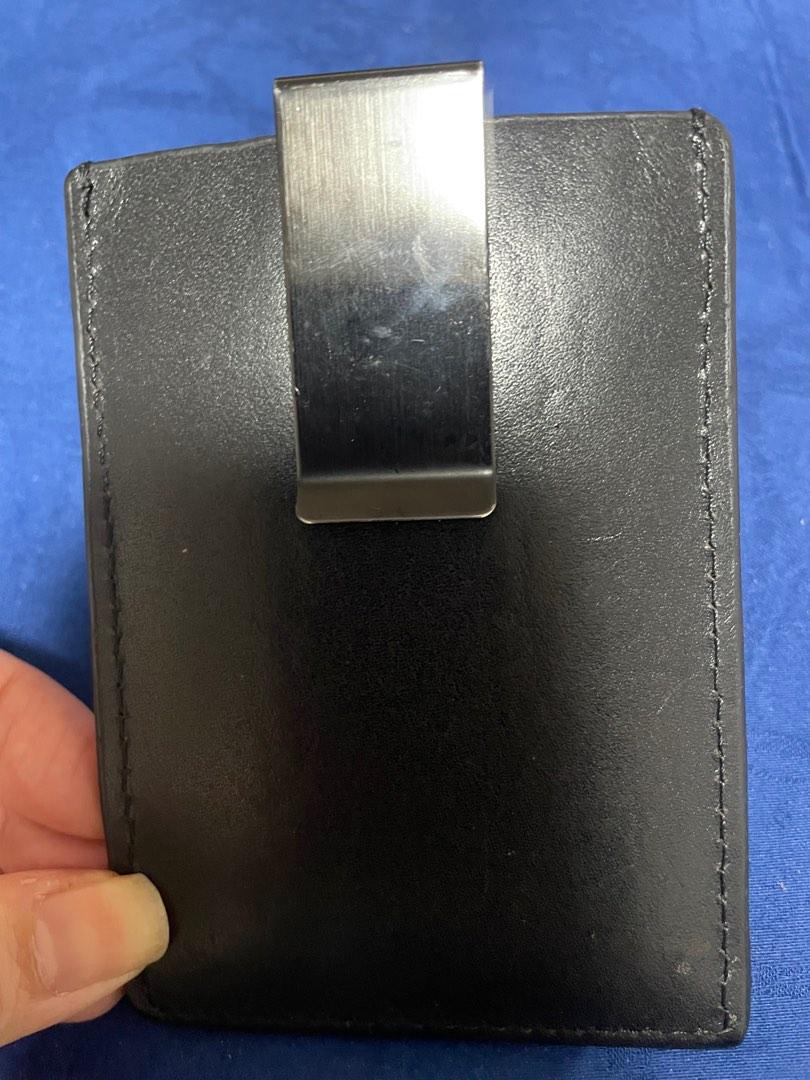 Authentic Armani exchange leather money clip, Luxury, Bags & Wallets on  Carousell