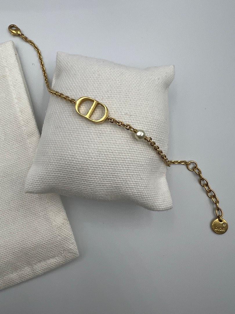 Cd navy bracelet Dior Gold in Metal  18914272