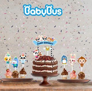 Baby Bus Cake topper