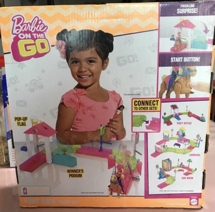Barbie on the go pony race discount