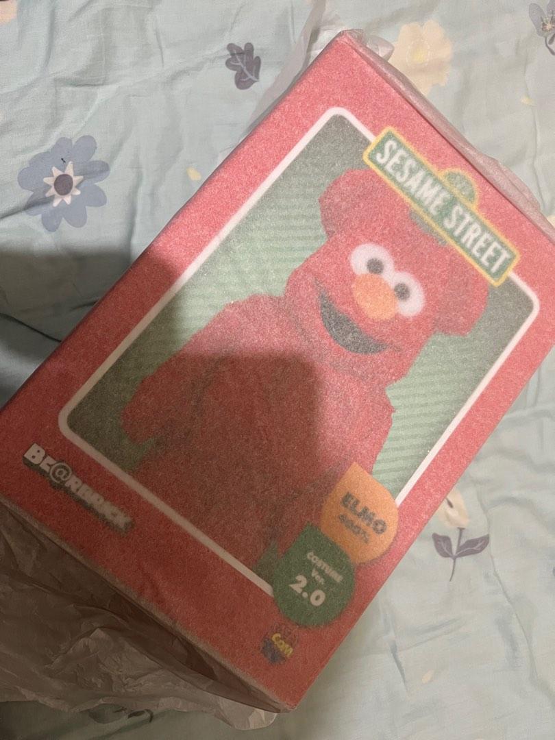 BEARBRICK ELMO Costume Ver.2.0 400％ be@rbrick, 興趣及遊戲, 玩具 