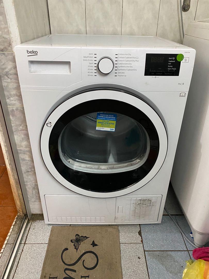 Beko Dryer 8kg, TV & Home Appliances, Washing Machines and Dryers on