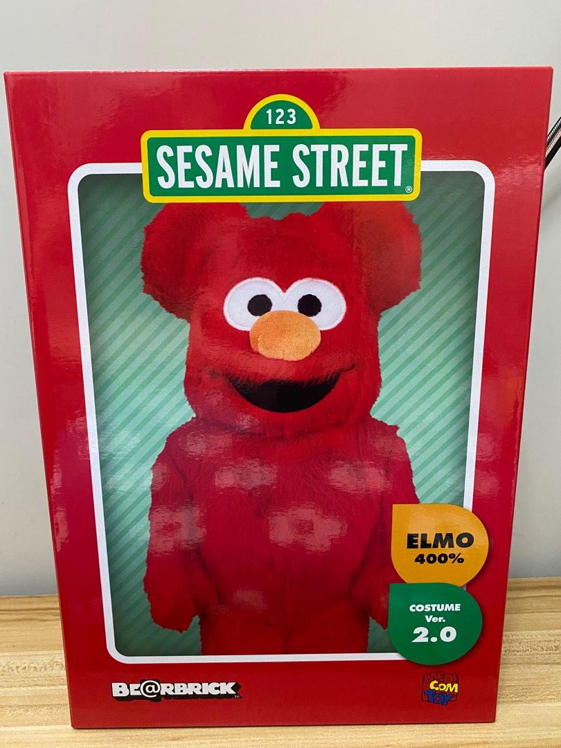 Bearbrick Elmo Costume Ver 2.0 400%, 興趣及遊戲, 玩具& 遊戲類