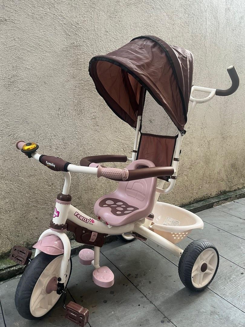 Bike Stroller for Toddlers Girls Babies Kids Going Out