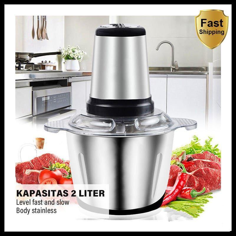 Blender chopper stainless multifungsi, Kitchen & Appliances di Carousell