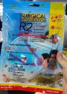 BN SURGICAL RESPIRATOR: R2 NANO 8 PCs face mask surgical mask