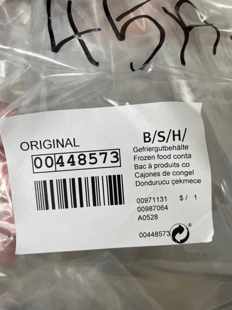 BOSCH Replacement Drawer for Freezer, TV & Home Appliances, Kitchen