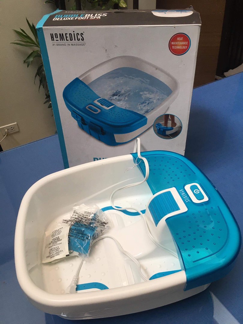 Bubble Bliss Deluxe Foot Spa, Beauty & Personal Care, Foot Care on