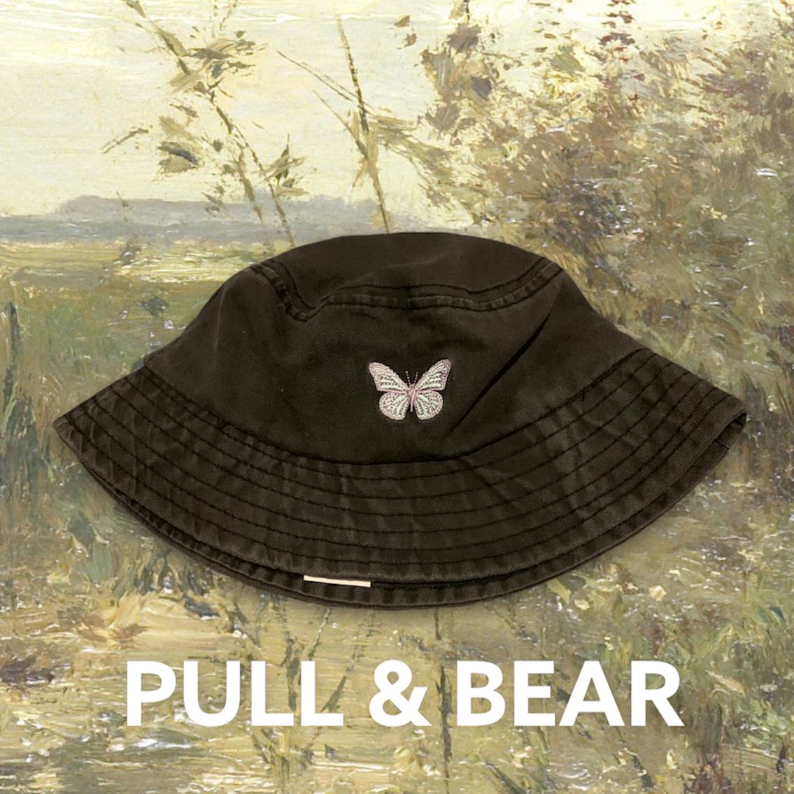 Bucket hat pull and bear hotsell