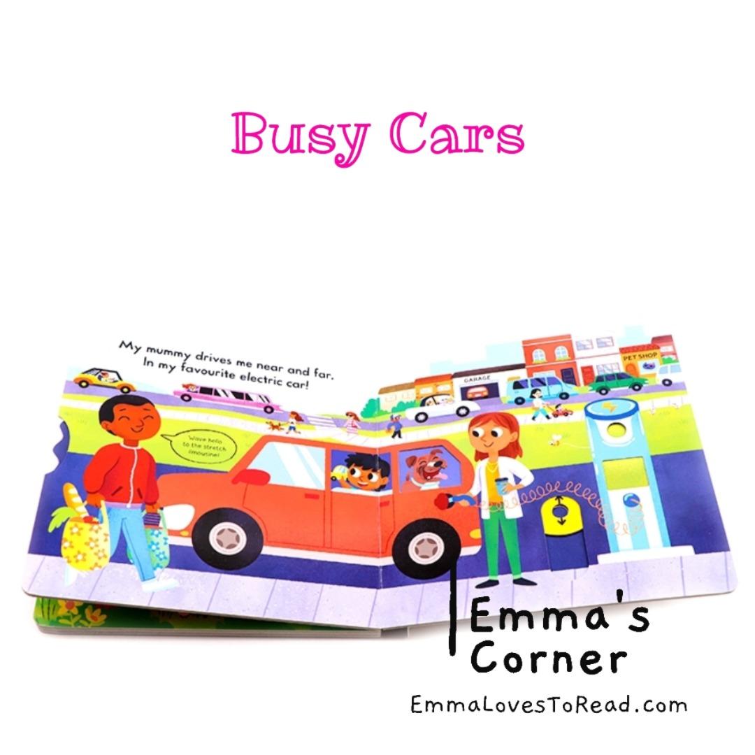 Campbell Busy Book: Busy Cars Interactive Board Book, Hobbies & Toys