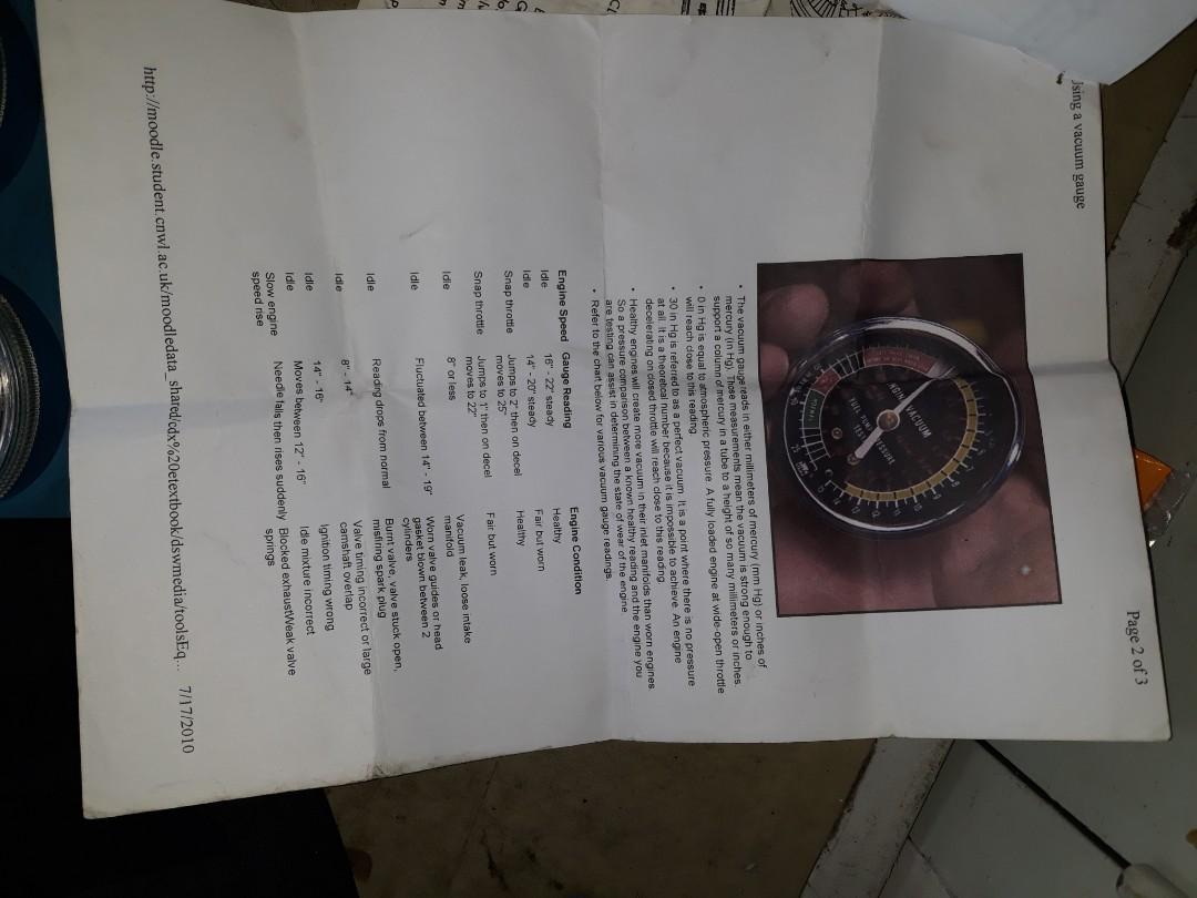 Carburetor and efi throttle bodies synchronizer, Motorcycles