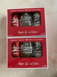 Carlsberg Liverpool FC edition collection set