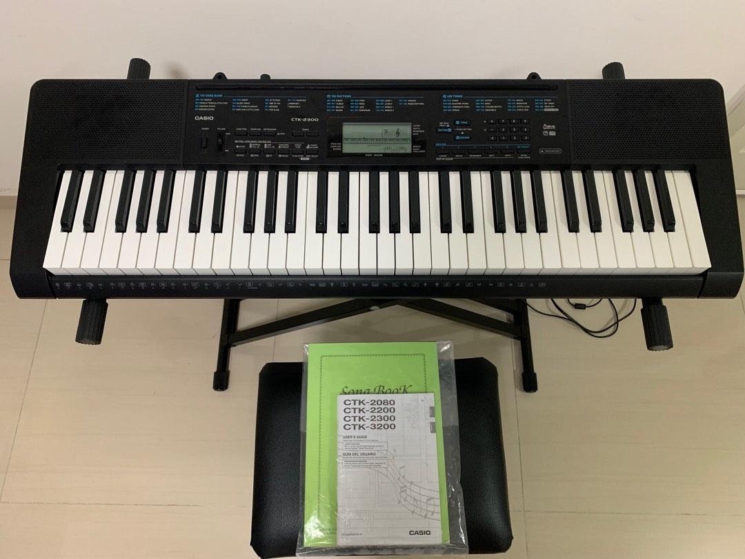 Casio CTK2300 61Key Premium Electronics Keyboard., Hobbies & Toys