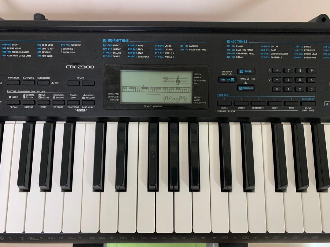 Casio CTK2300 61Key Premium Electronics Keyboard., Hobbies & Toys