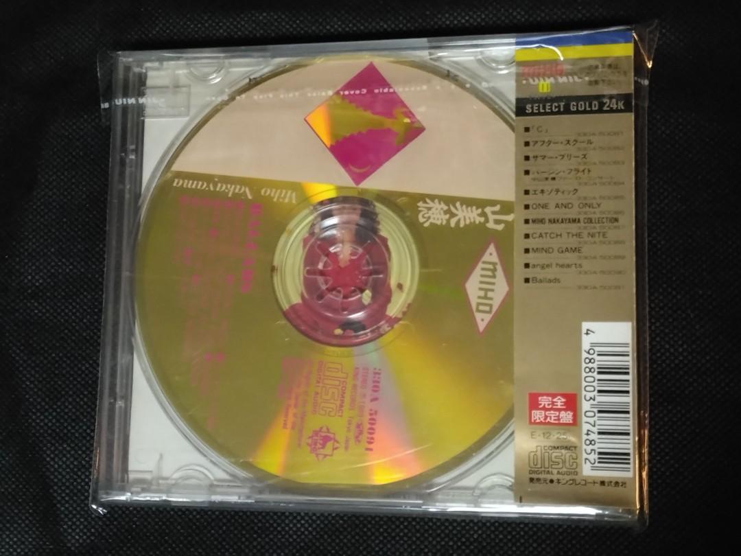 中山美穂 COLLECTION 24金ゴールドCD 24K GoldCD 限定盤