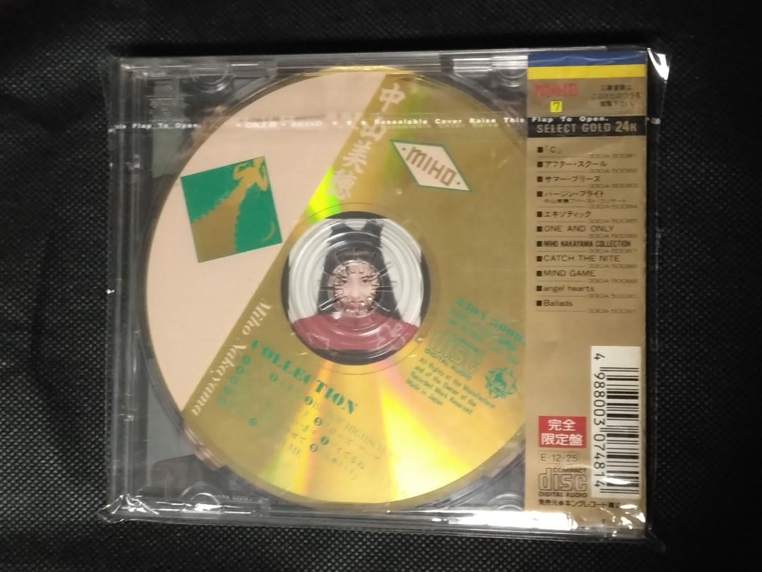 中山美穂 COLLECTION 24金ゴールドCD 24K GoldCD 限定盤