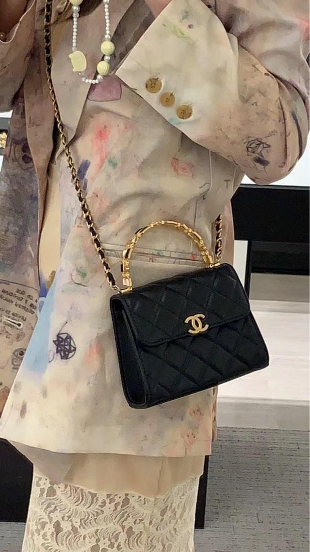 Chanel 22B Clutch with Chain, Luxury, Bags & Wallets on Carousell