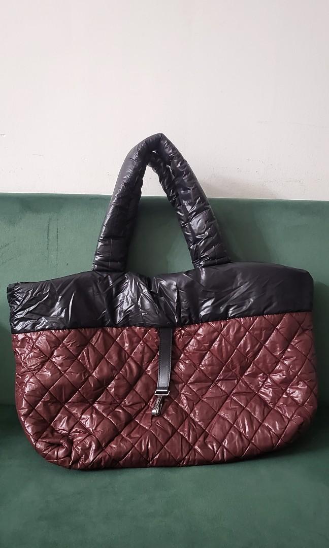 CHANEL Coco Cocoon Reversible Nylon Tote, Luxury, Bags & Wallets on  Carousell