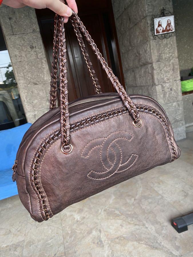 Chanel Luxe Ligne Bowler Small, Luxury, Bags & Wallets on Carousell