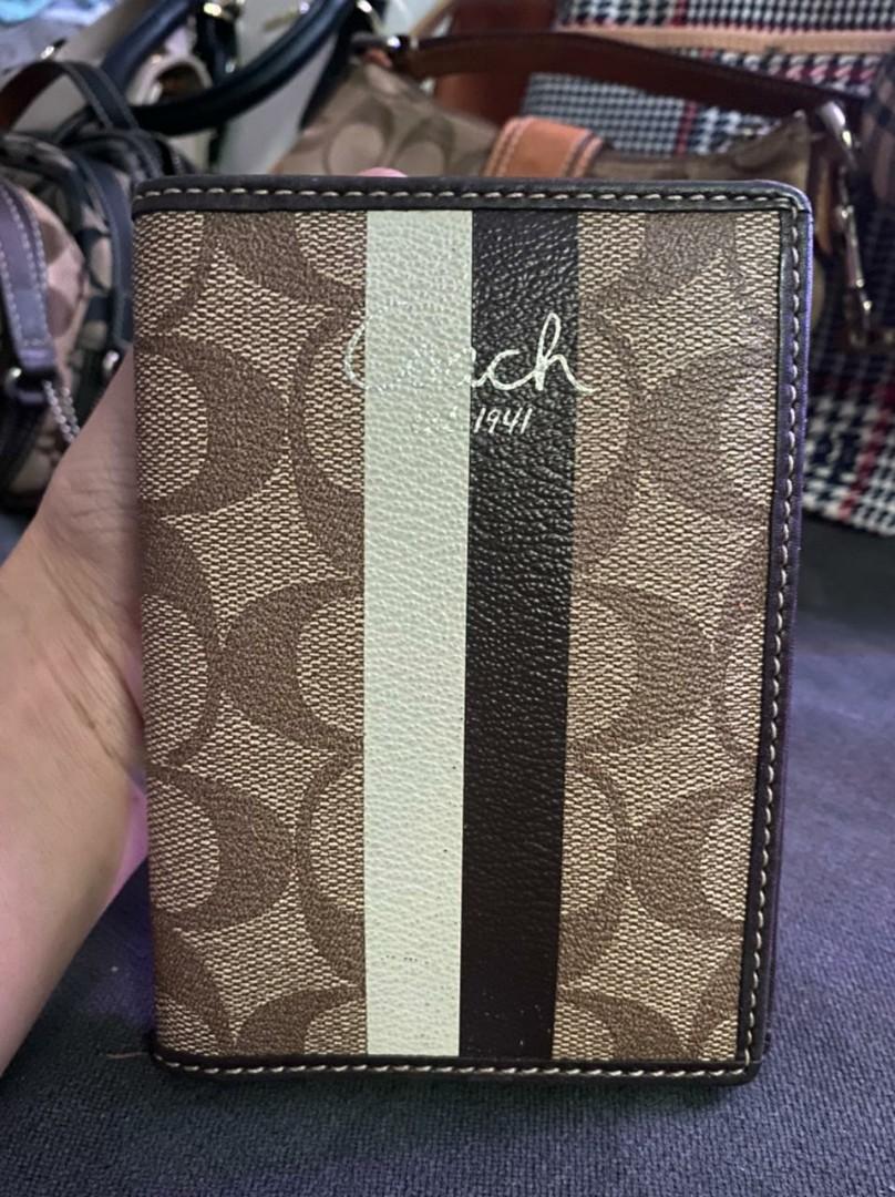 Coach passport holder, Men's Fashion, Watches & Accessories, Wallets