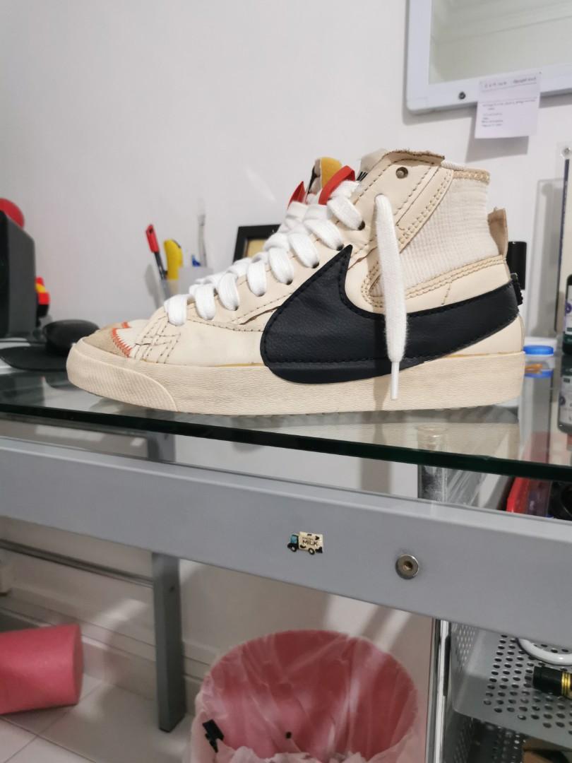 Coffee Dyed Nike Blazer Jumbo Custom