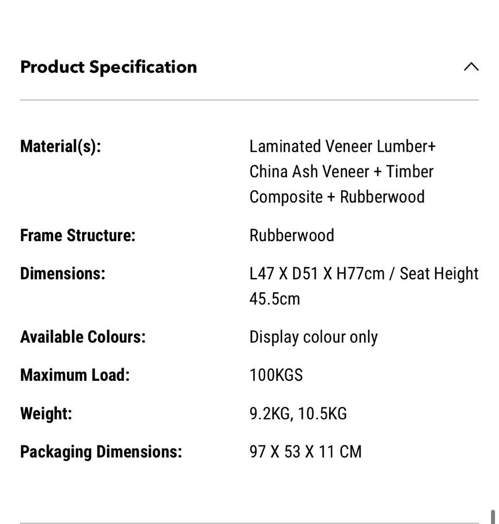 Courts Concord Dining Chair (Set of 2) Furniture Home Living