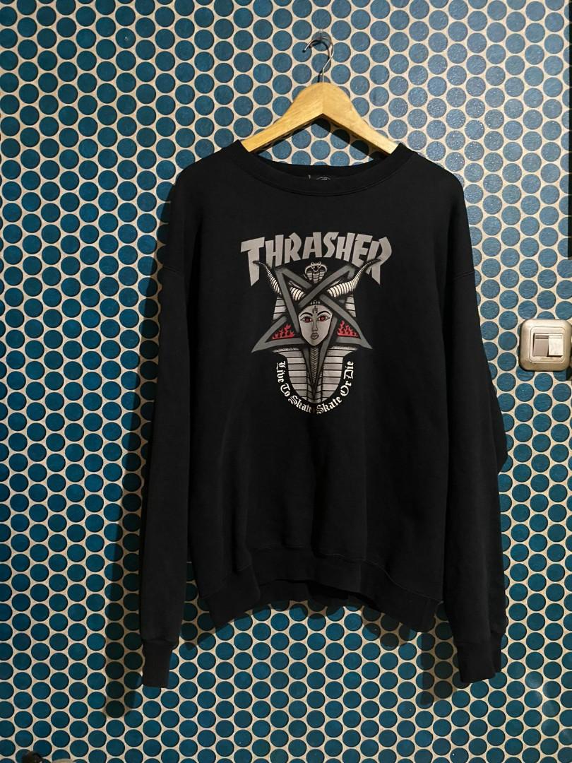 Thrasher goddess crewneck best sale