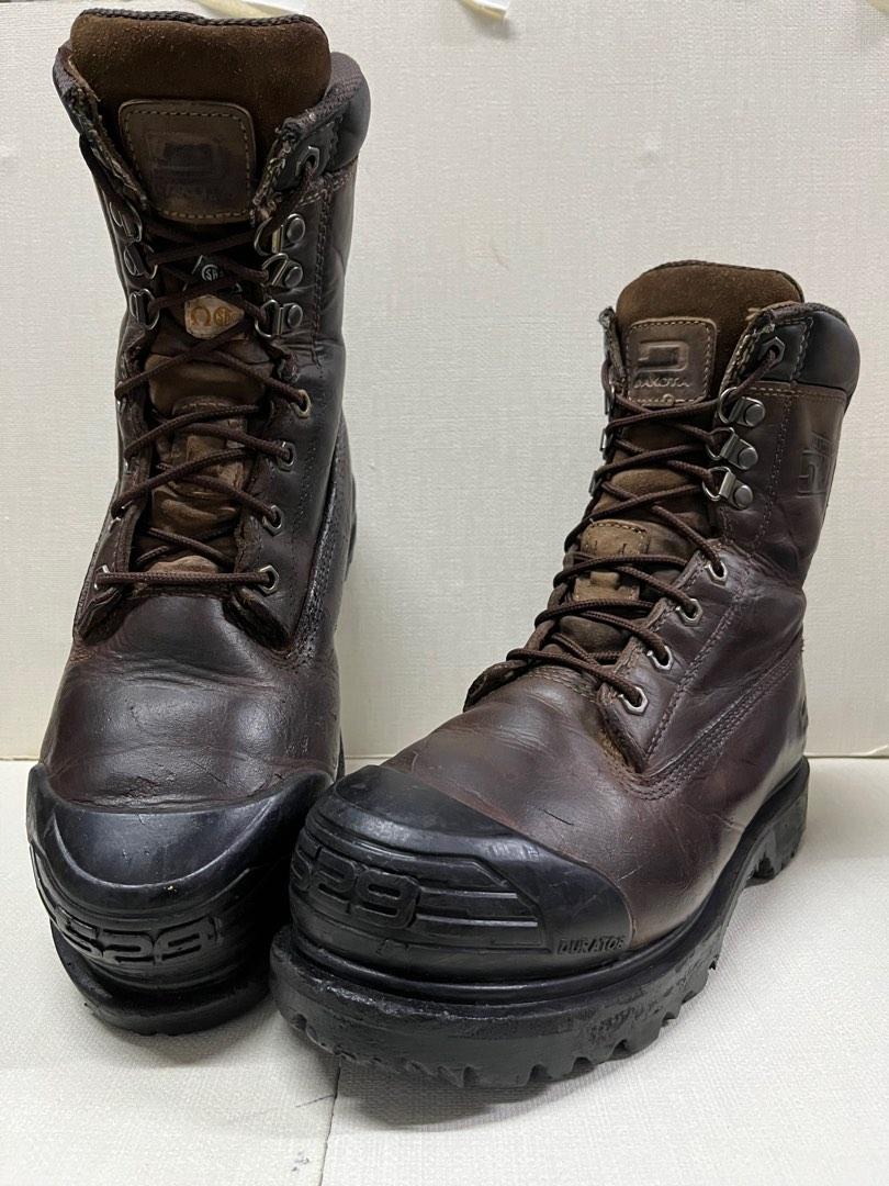 Dakota Steel Toe Steel Plate 529 Injected Welt 8 Inch Quad Comfort Duraguard Work Boots 7.5UK
