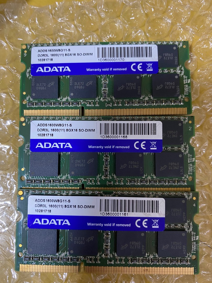DDR3 8GB Laptop Ram, Computers & Tech, Parts & Accessories, Computer ...