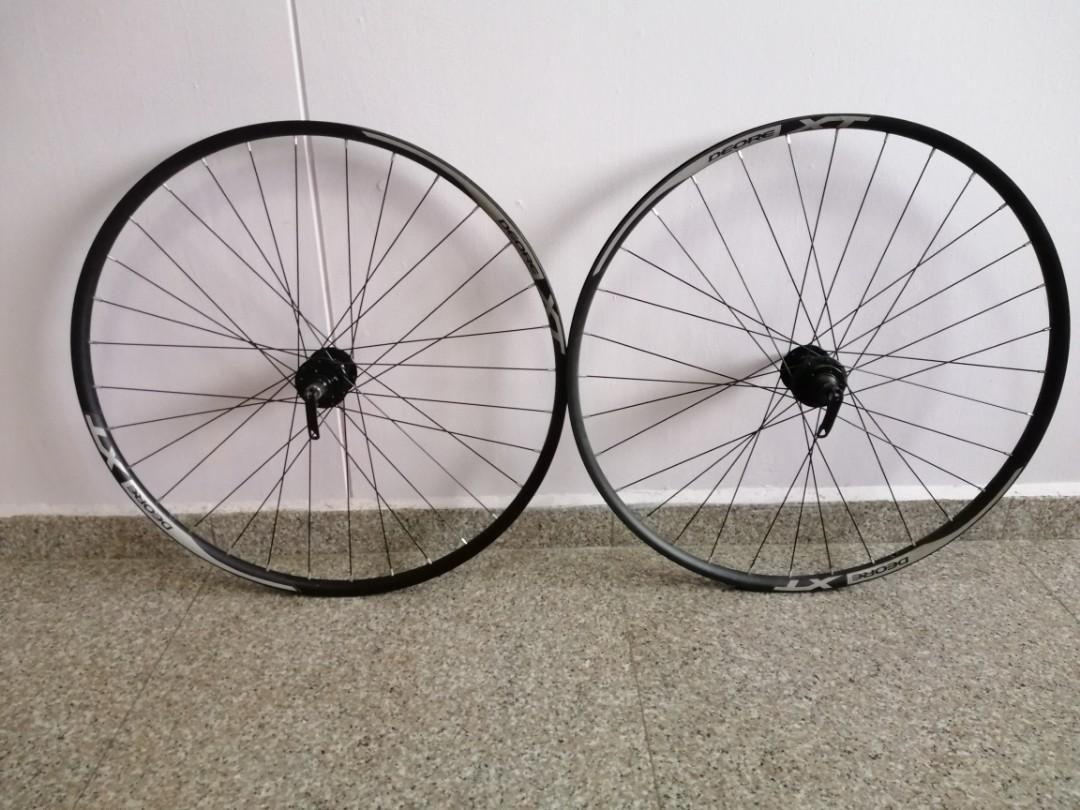 DEORE XT WHEEL, Sports Equipment, Bicycles & Parts, Parts & Accessories ...