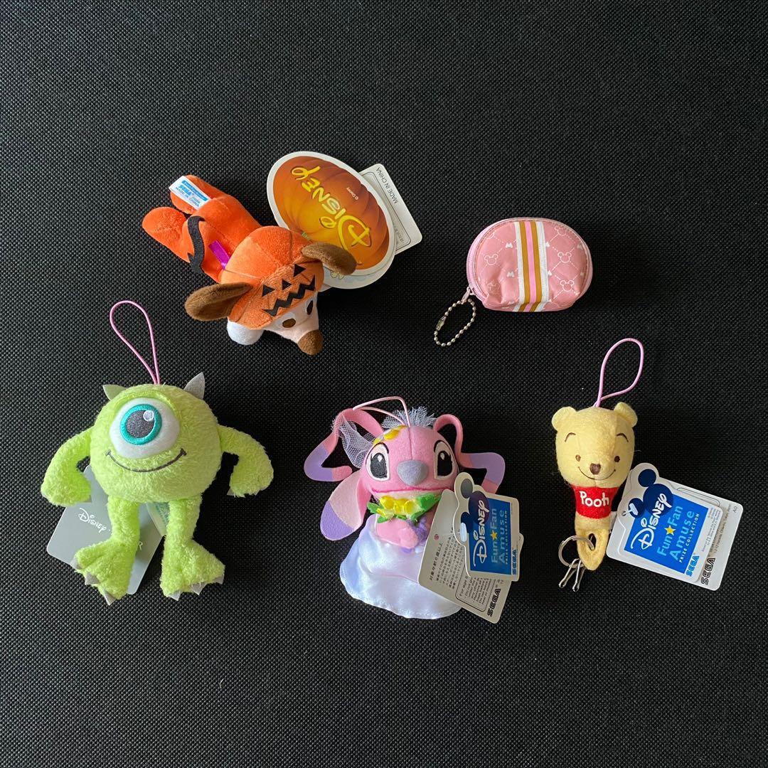 Disney San X Totoro Yeast Ken Mini Keychains Plush