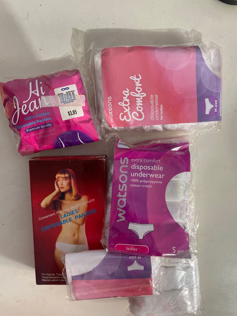 Disposable panties, Beauty & Personal Care, Sanitary Hygiene on Carousell
