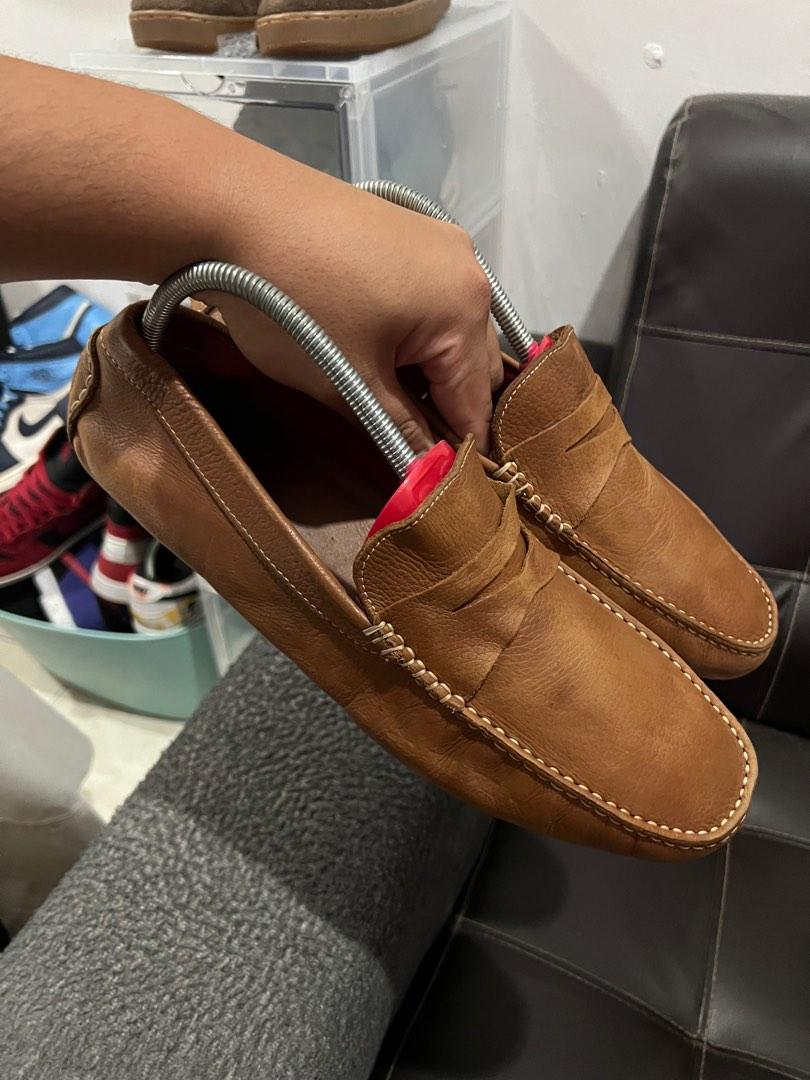 Donald pliner varran leather penny loafer outlet