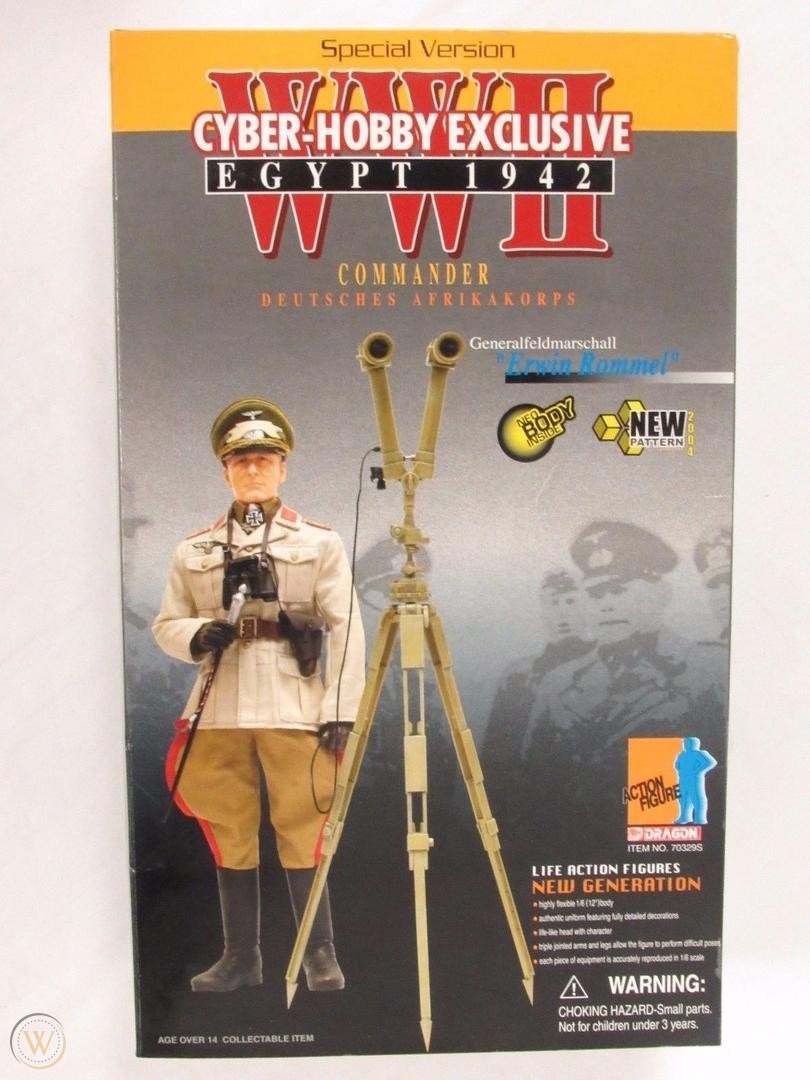 Dragon Cyber-Hobby Exclusive Egypt 1942 Commander Deutsche Afrika korps ...