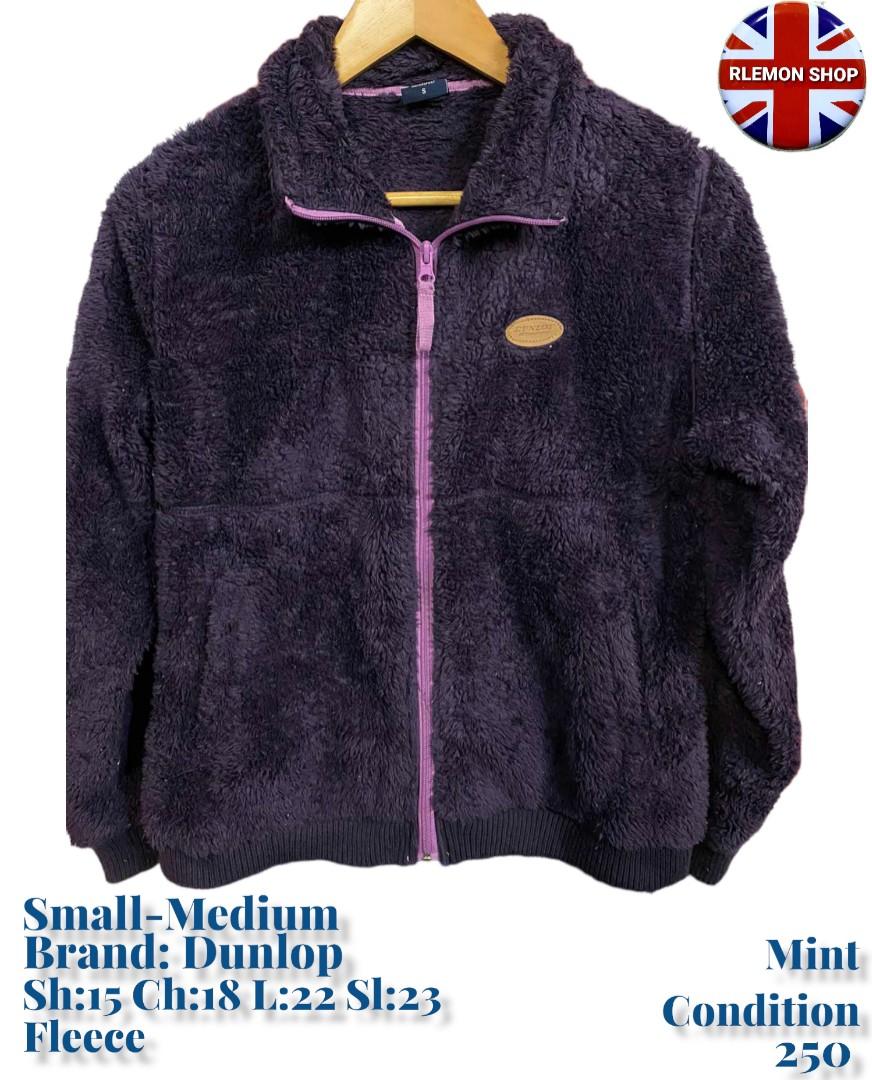 DUNLOP Fleece Jacket Women s Fashion Coats Jackets and Outerwear on Carousell