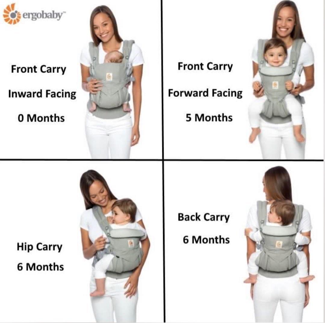 Ergobaby omni top 360 blue tweed
