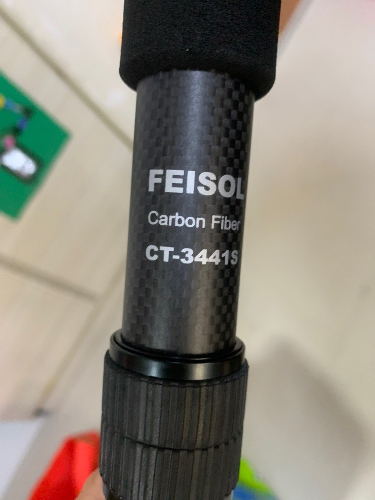 Feisol carbon fiber ct-3441s, 攝影器材, 鏡頭及裝備 - Carousell