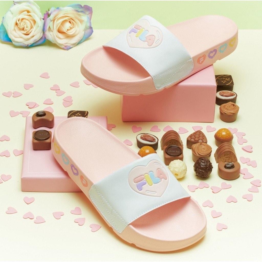 Fila slippers korea new arrivals