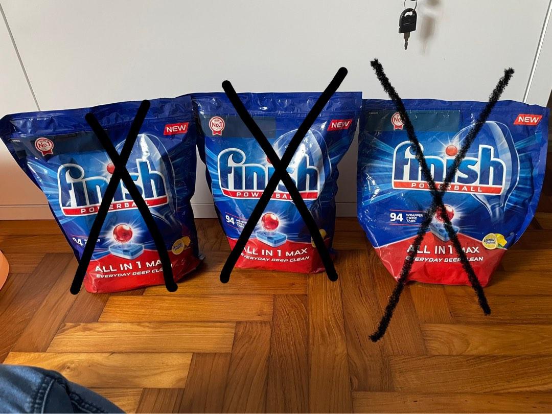 Finish Dishwasher detergent, Furniture & Home Living, Cleaning