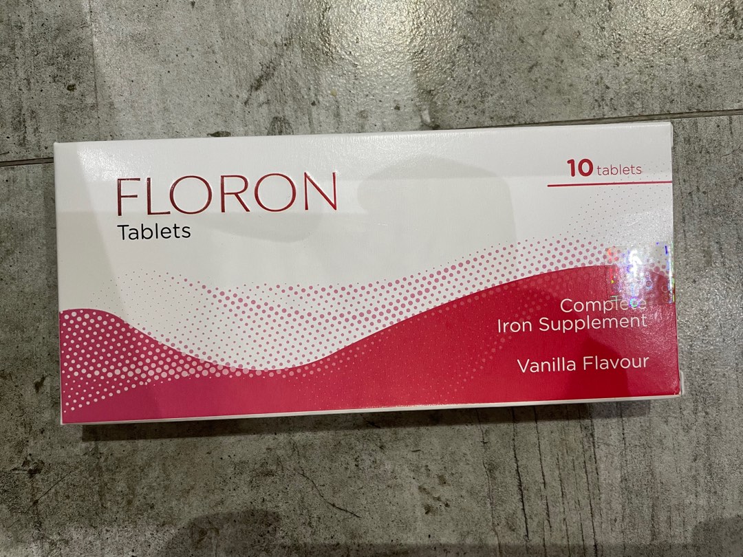 Floron Complete Iron Supplement Tablets, Health & Nutrition, Health
