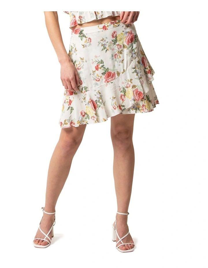 Floral skirt forever on sale new
