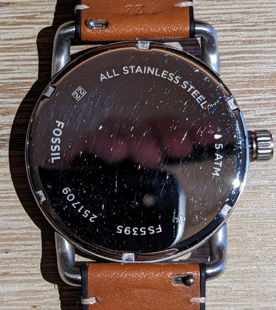 Fossil all stainless steel 5 atm store