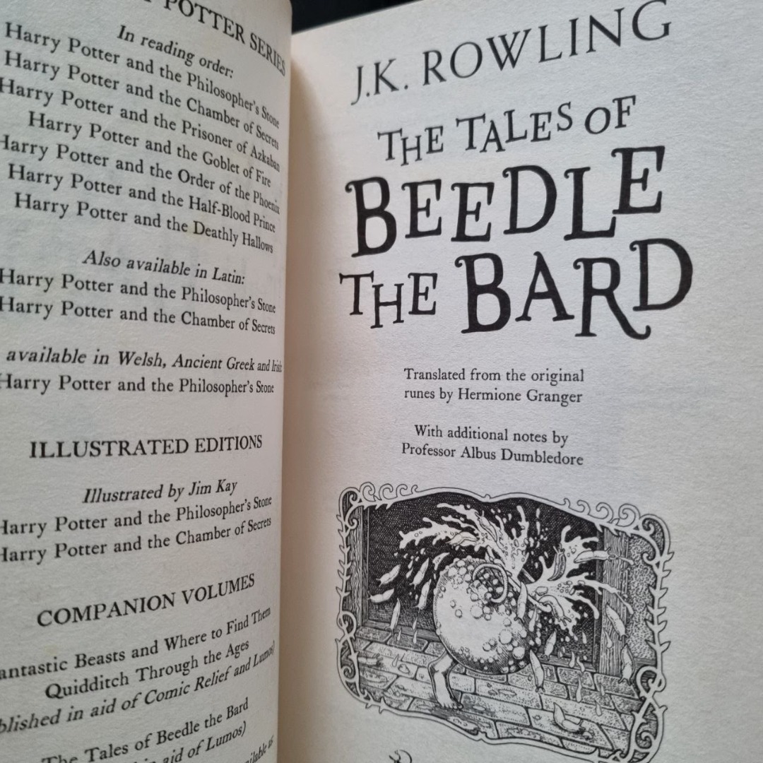 free delivery The Tales of Beedle the Bard Book by J. K. Rowling withdrawal symptoms from