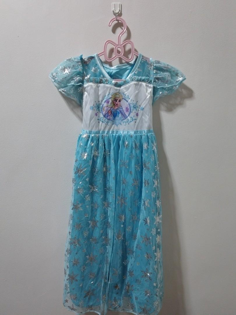 frozen-elsa-dress-costume-4t-babies-kids-babies-kids-fashion-on