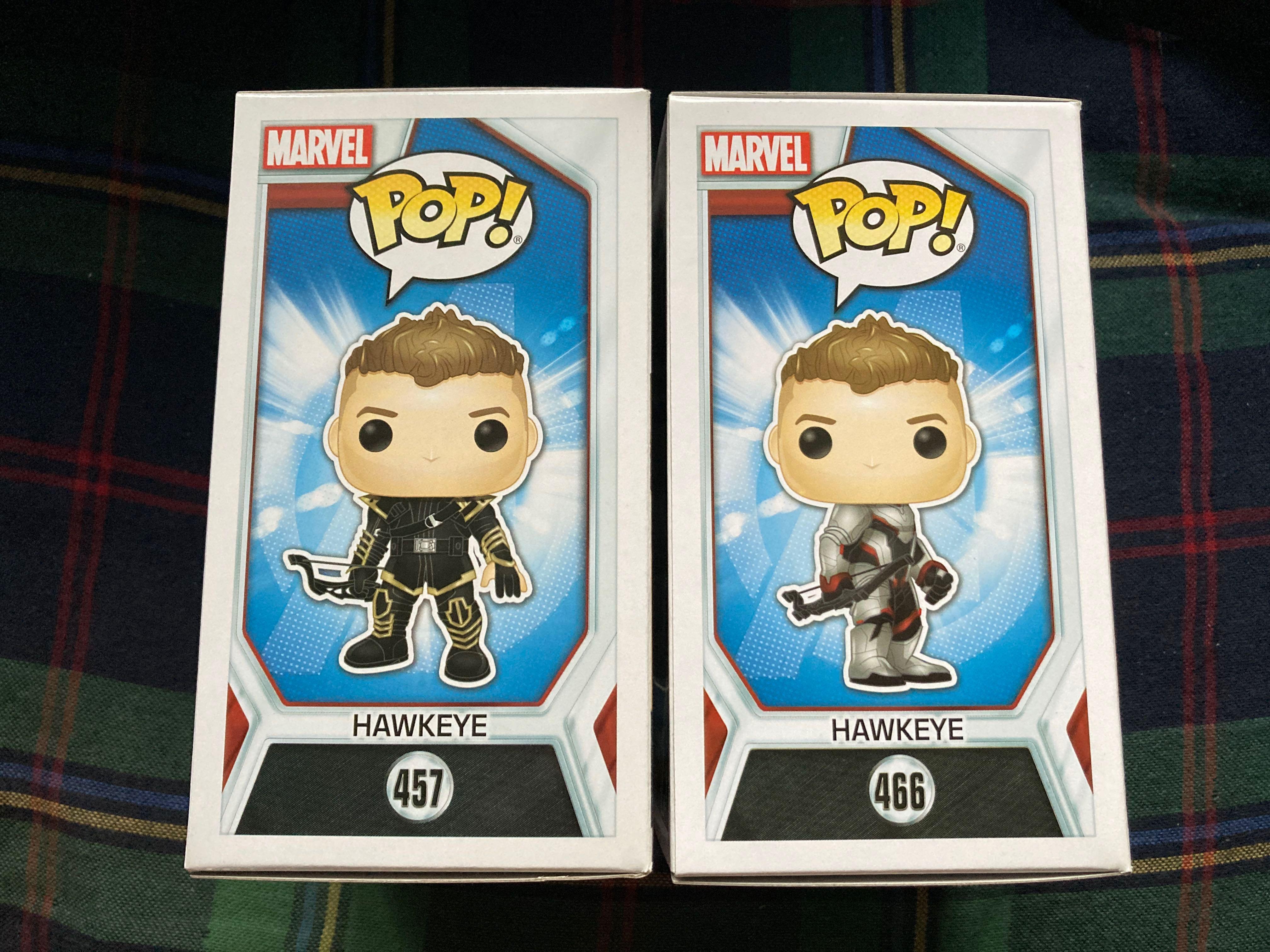 Funko Pop Marvel Hawkeye Avengers Infinity War Endgame #457 #466