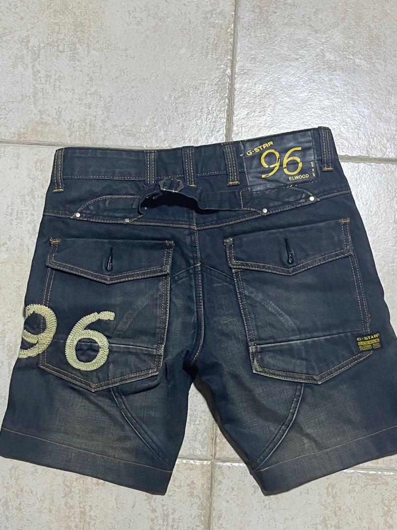 G Star Denim Shorts Men, Men's Fashion, Bottoms, Shorts on Carousell