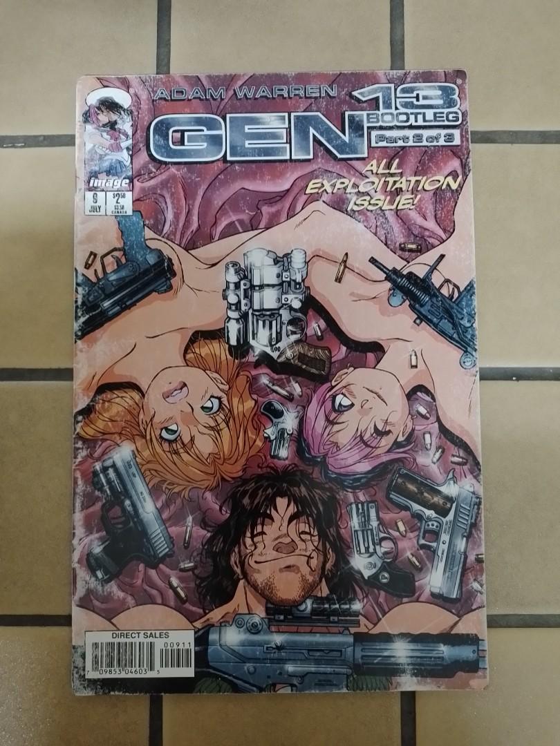 Gen13 Bootleg #9 ( Adam Warren - Cover Art ) Image Comics, Hobbies ...