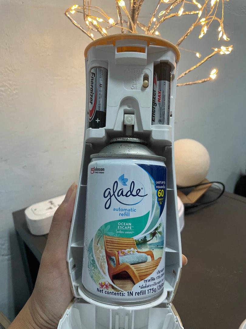 Glade automatic spray, Furniture & Home Living, Home Fragrance on Carousell