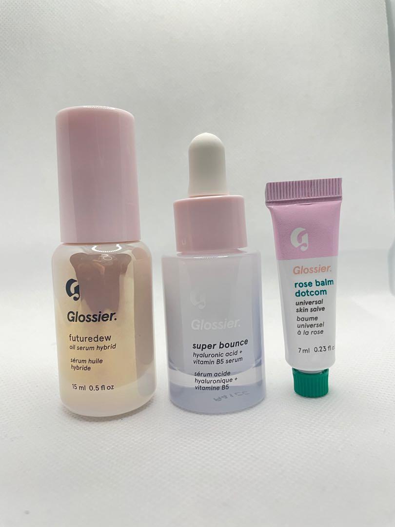 GLOSSIER SERUM SET, Beauty & Personal Care, Face, Face Care on Carousell